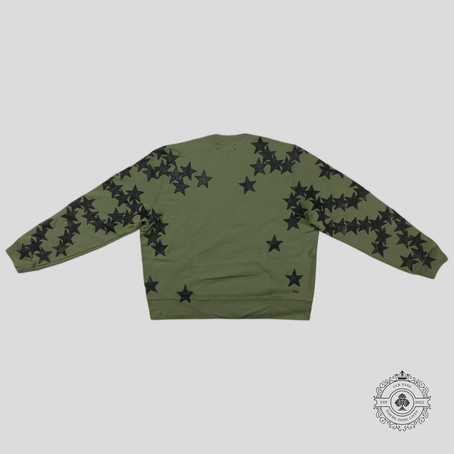 Amiri Chemist Crewneck in Green