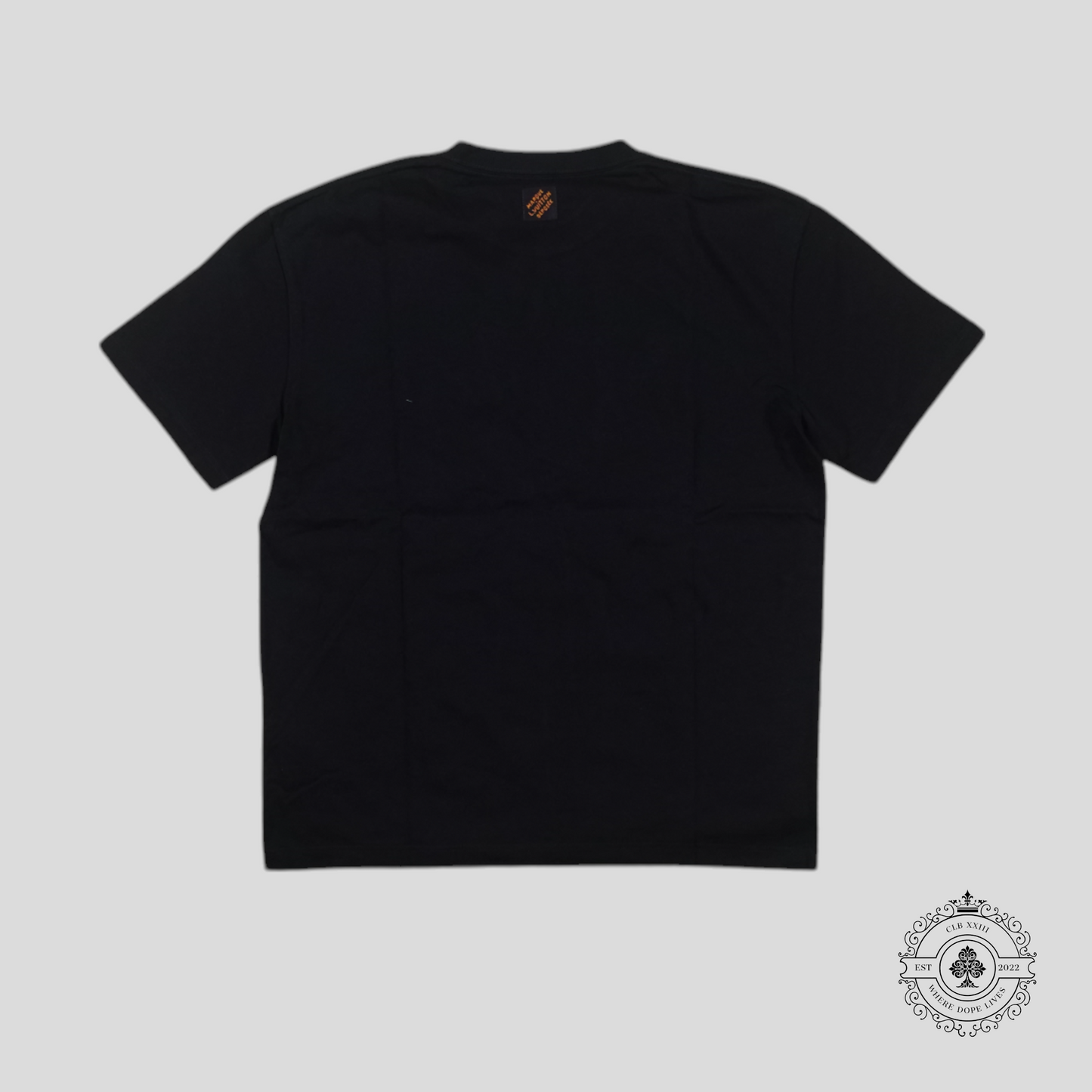 Louis Vuitton LV Lovers Embellished T-Shirt in Black
