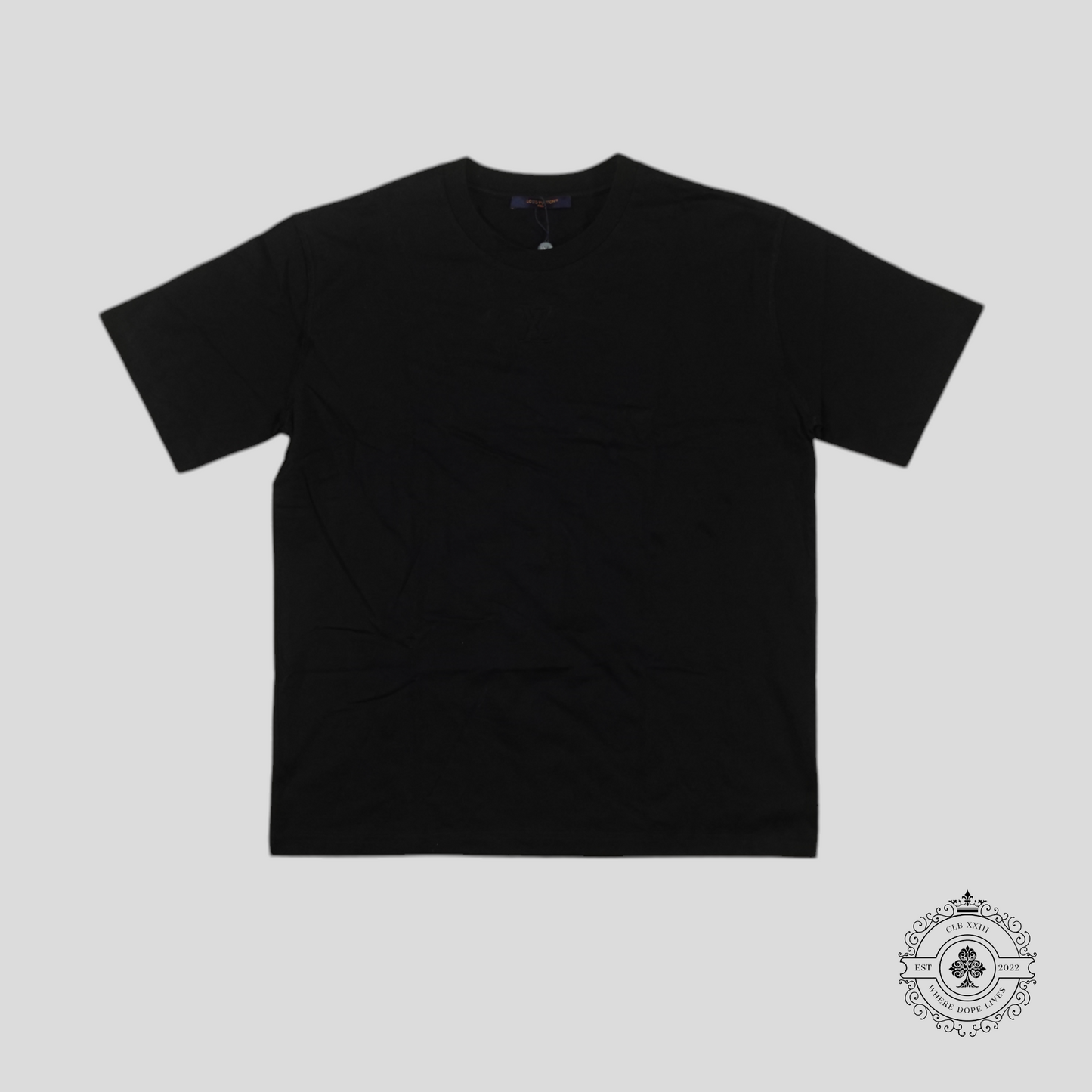 Louis Vuitton LV Embossed T-Shirt in Black