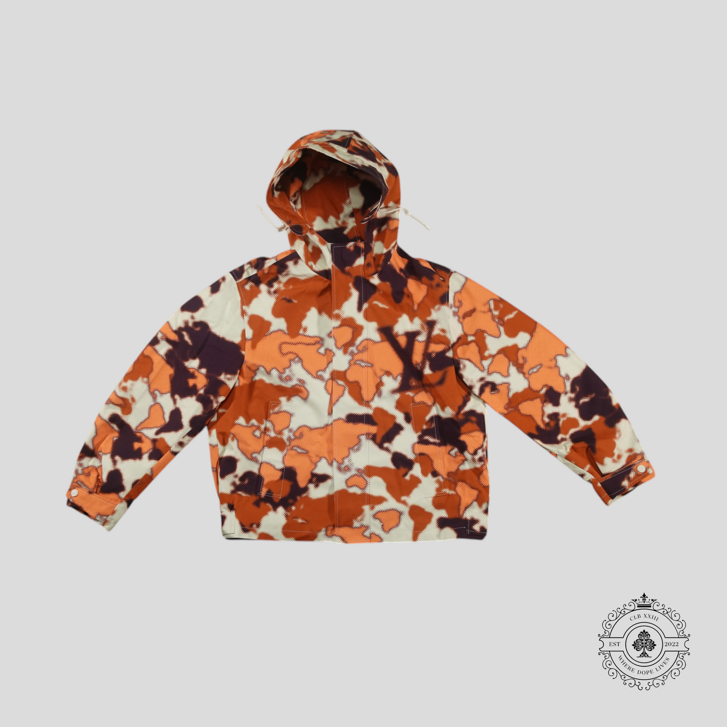 Louis Vuitton World Map Hooded Blouson