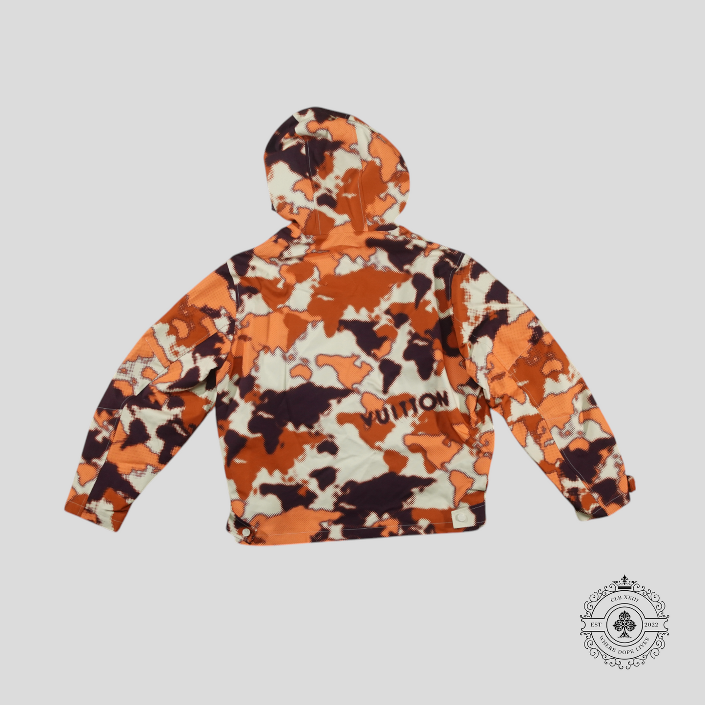 Louis Vuitton World Map Hooded Blouson