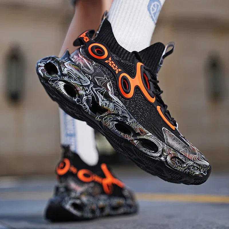 Street Mono T84 Sneakers - Luxuryurbanwear