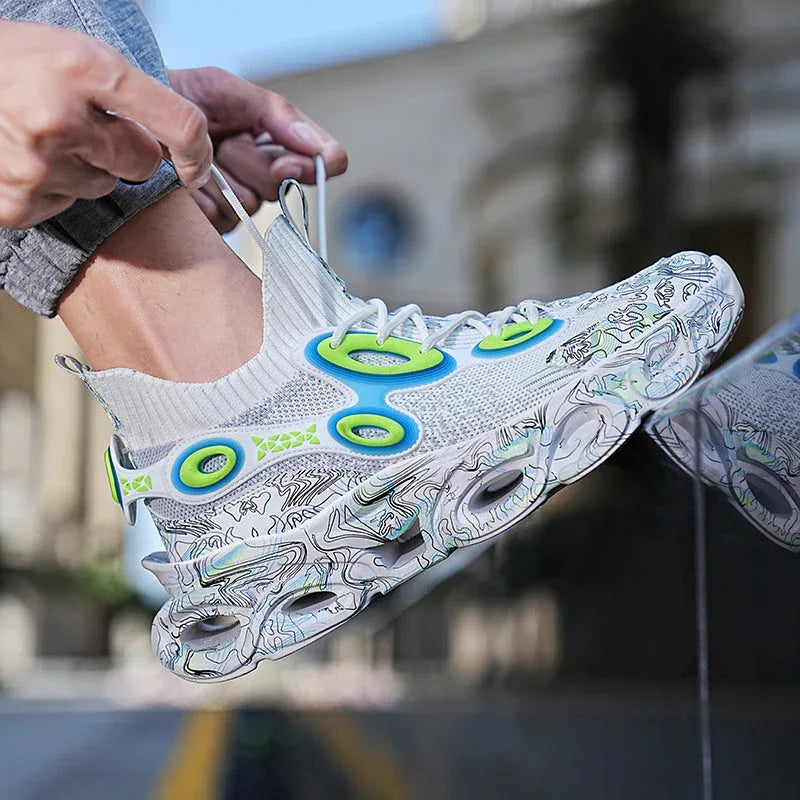 Street Mono T84 Sneakers - Luxuryurbanwear