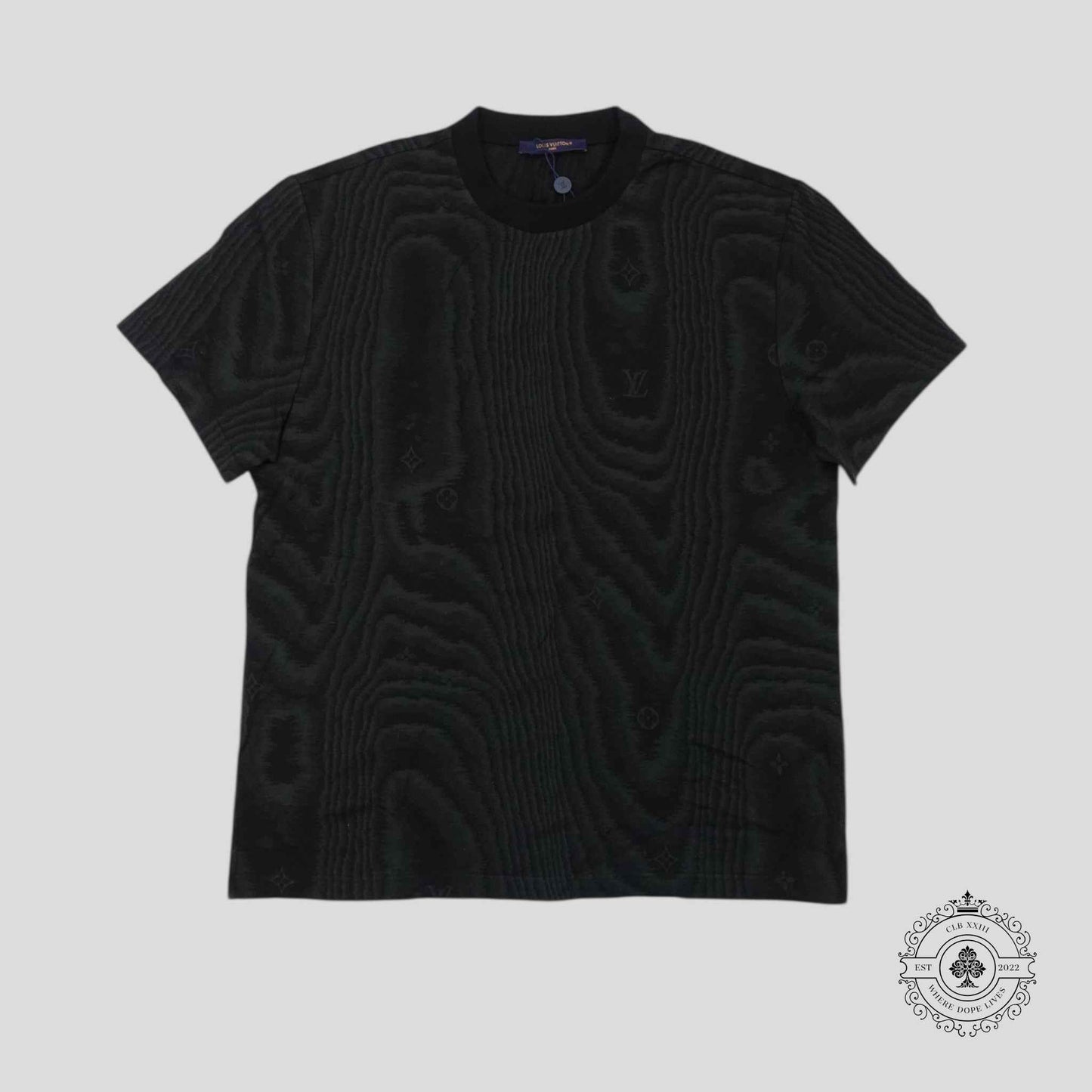 Louis Vuitton LV Moire Tee in Black