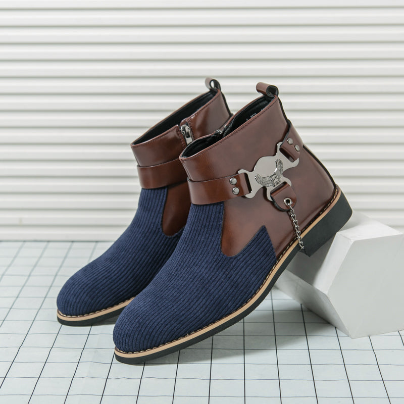 MLB LTHR-06 Ankle Boots - Luxuryurbanwear