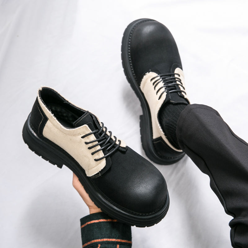 MLB LTHR-03 Derby Boots - Luxuryurbanwear