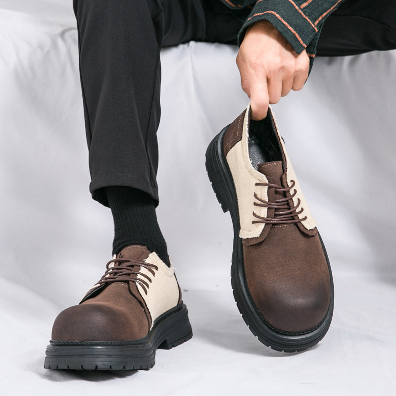 MLB LTHR-03 Derby Boots - Luxuryurbanwear