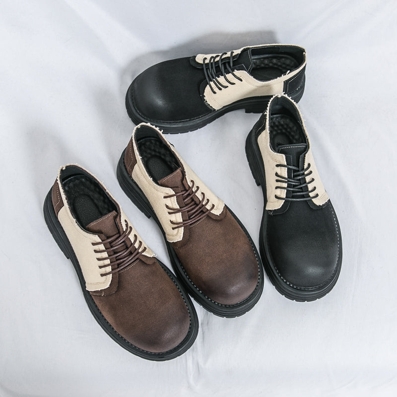 MLB LTHR-03 Derby Boots - Luxuryurbanwear