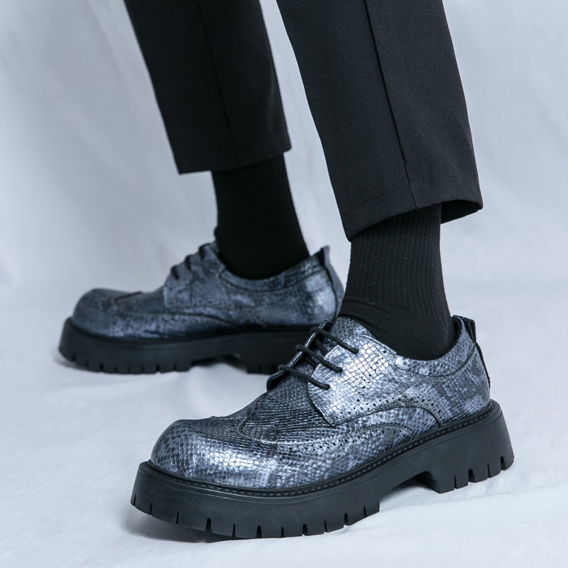 MLB LTHR-07 Oxford Derby Boots - Luxuryurbanwear