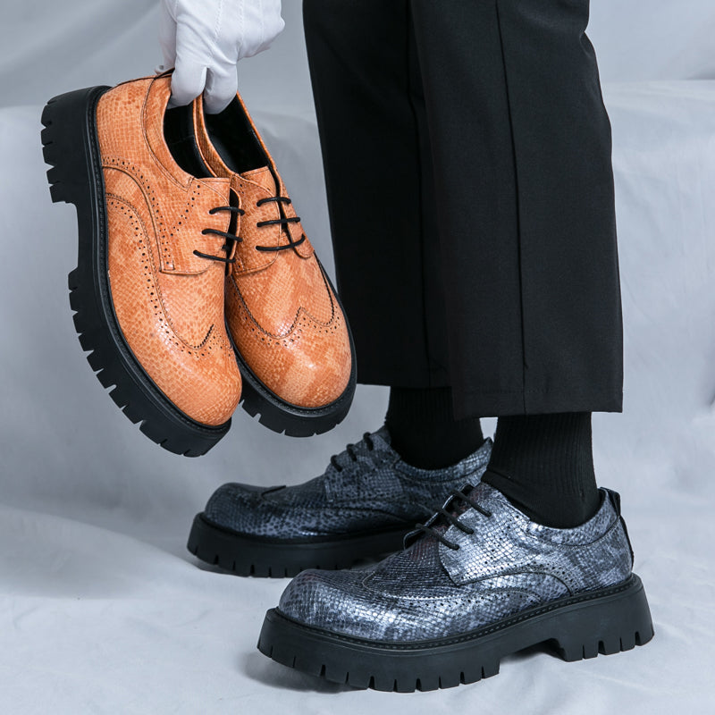 MLB LTHR-07 Oxford Derby Boots - Luxuryurbanwear