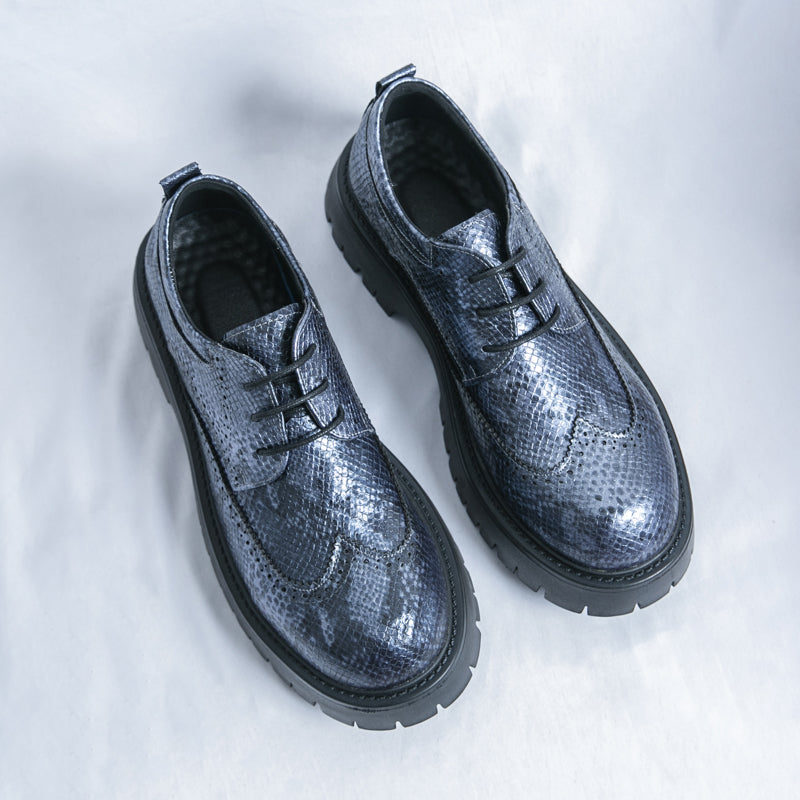 MLB LTHR-07 Oxford Derby Boots - Luxuryurbanwear