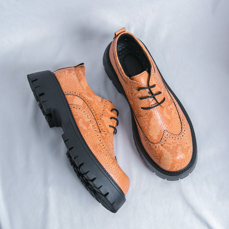 MLB LTHR-07 Oxford Derby Boots - Luxuryurbanwear