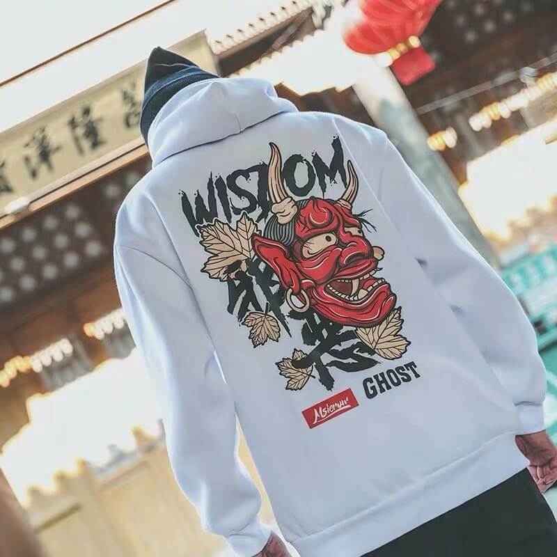 Demon Hoodie Japanese Oni hoodie