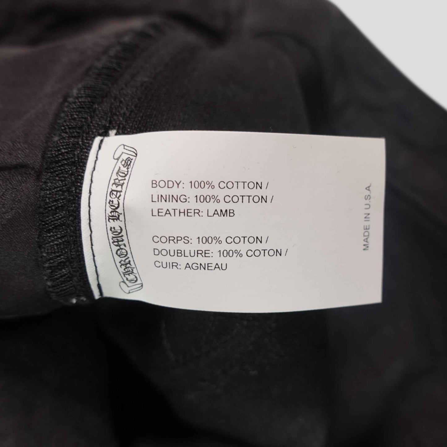 Chrome Hearts 13 Cross Patch Carpenter Shorts in Black