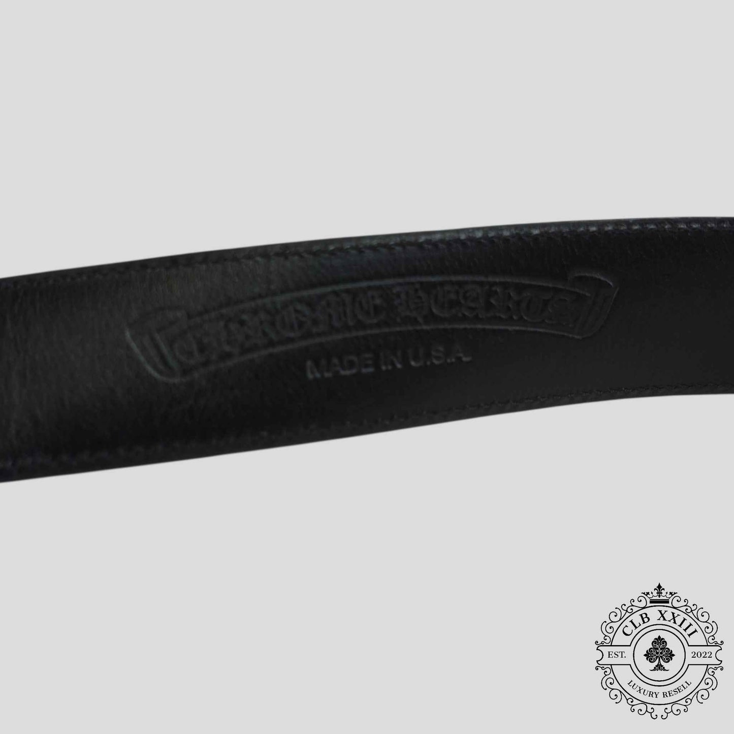Chrome Hearts Snow Camo Belt Strap