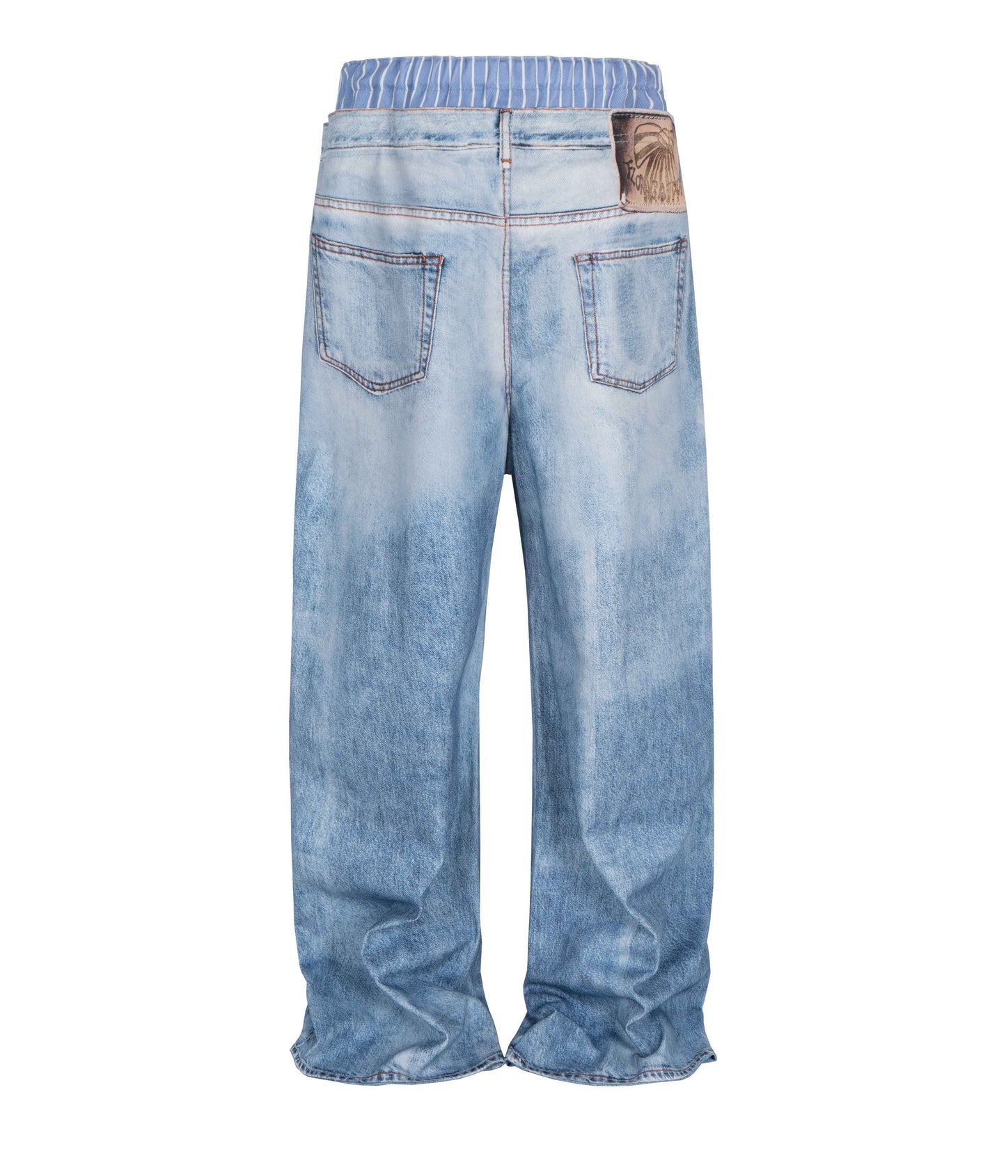 CONTRAST BOXER DENIM