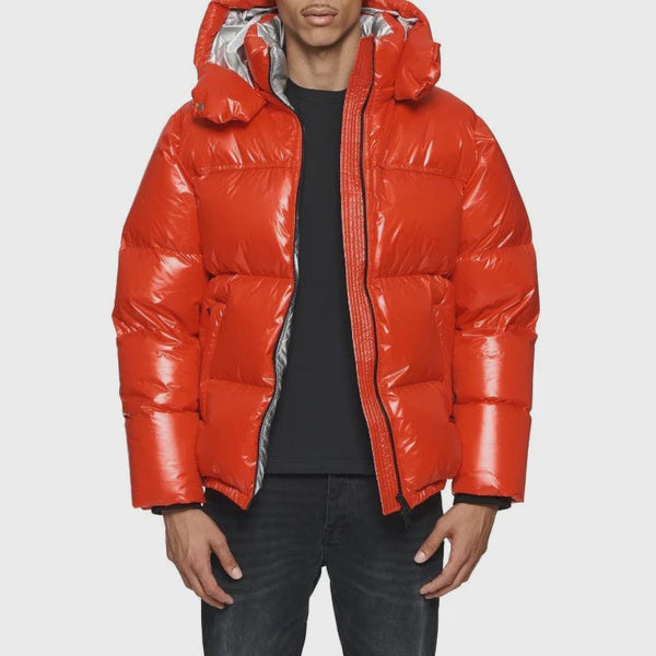 PURPLE Jacket Puffer Quilted
