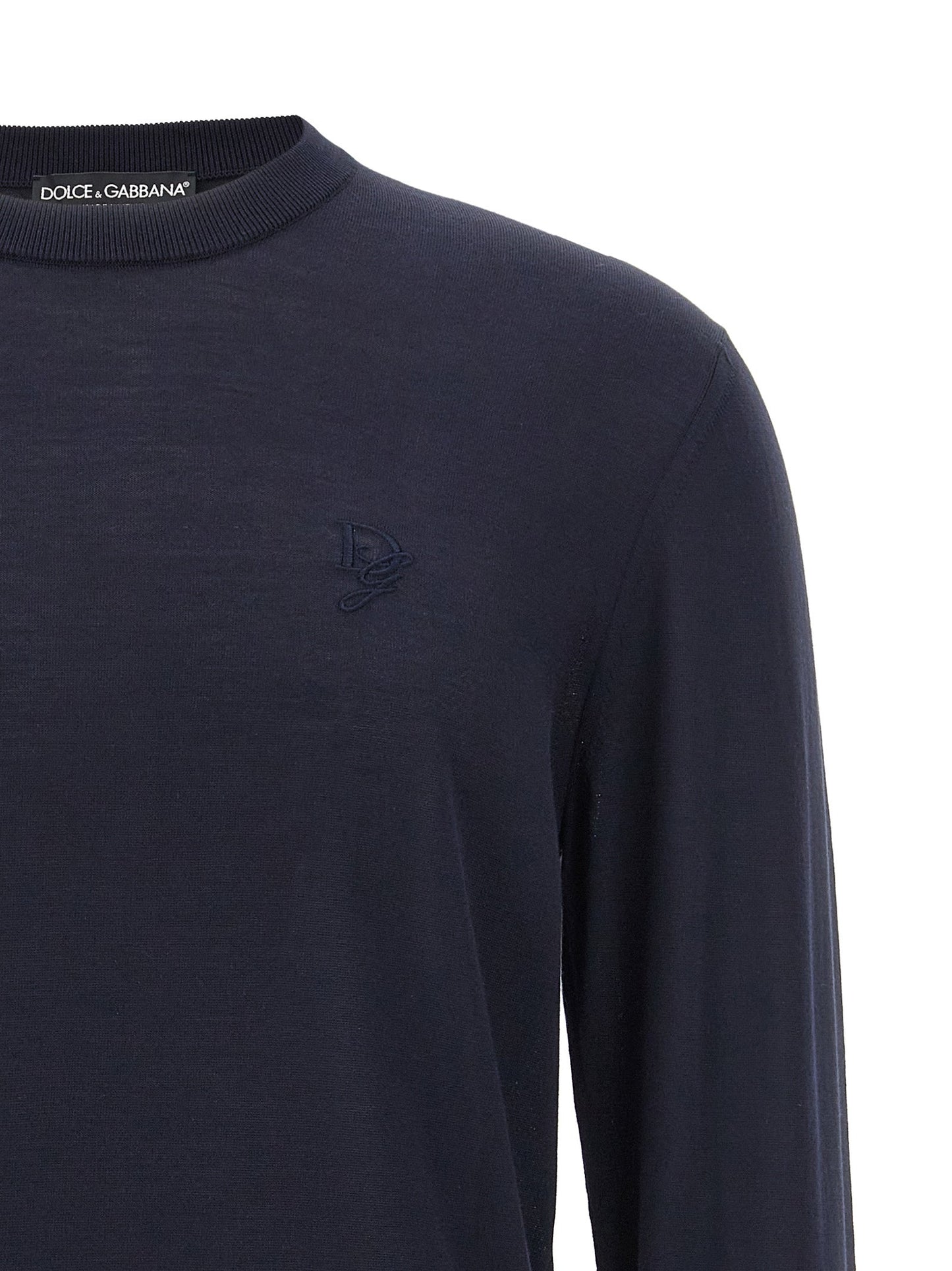 Dolce & Gabbana Men Logo Embroidery Sweater