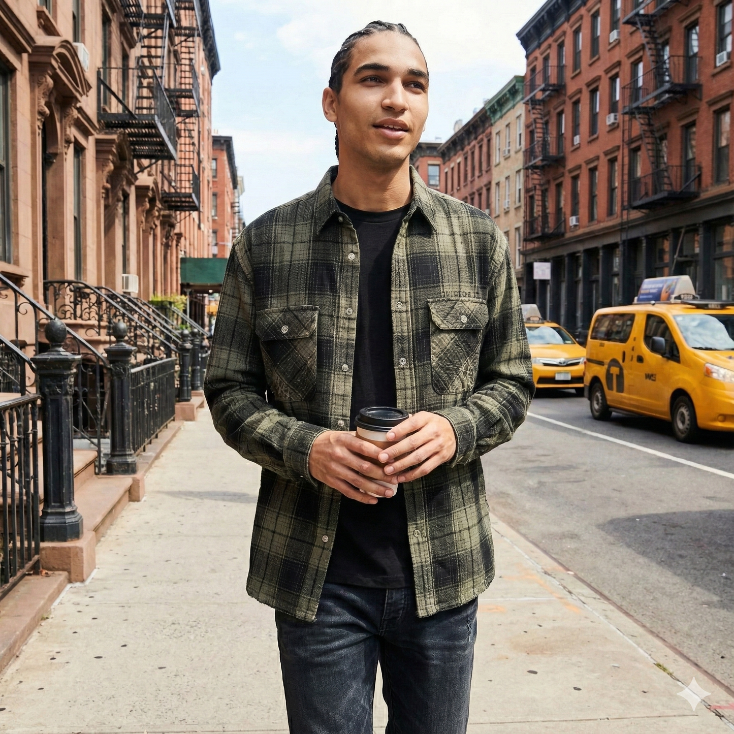 PURPLE Shirt Flannel Check