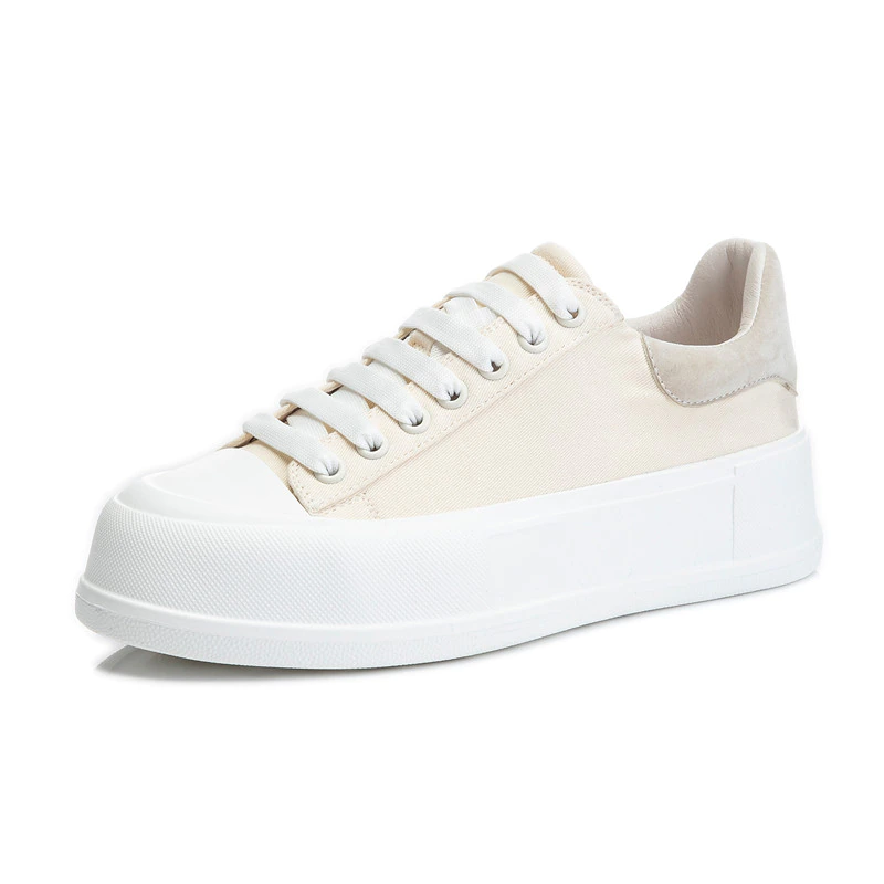 Giordano Women's Lace Up Platform Sneaker - Luxuryurbanwear