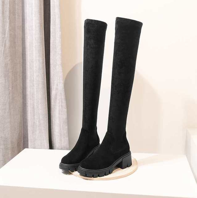 USS Shoes Graciela Women's Over The Knee Boots - Luxuryurbanwear