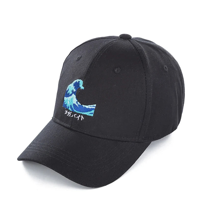 Aesthetic Ocean Waves Cap