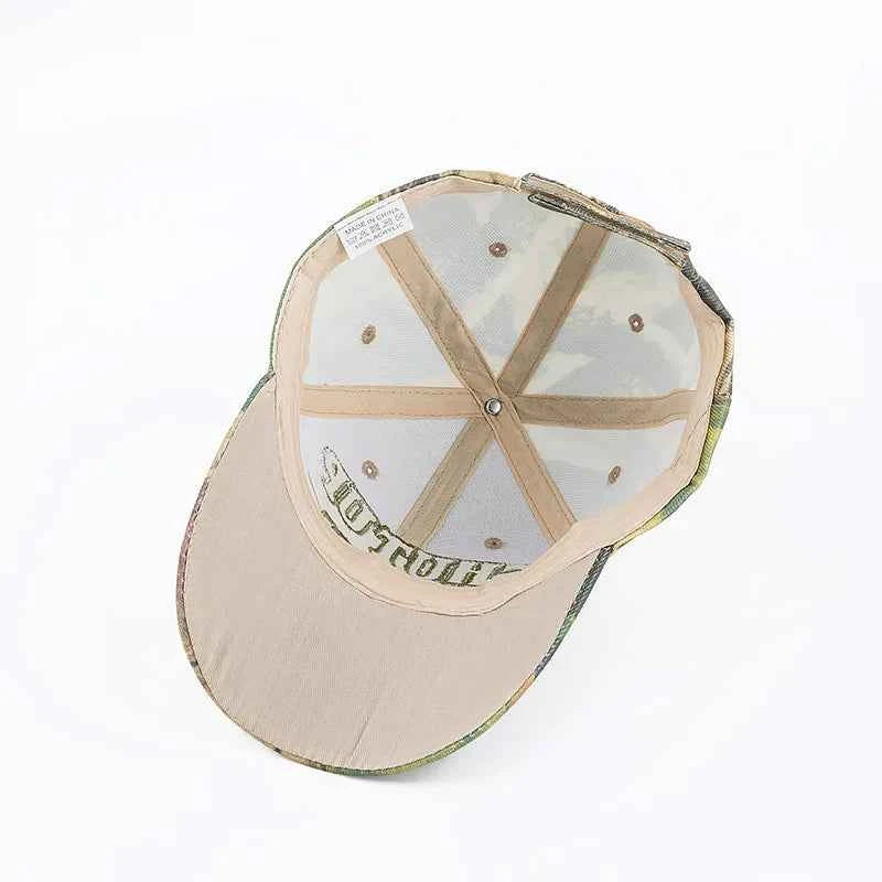 Trendy Camouflage Embroidered Baseball Hat