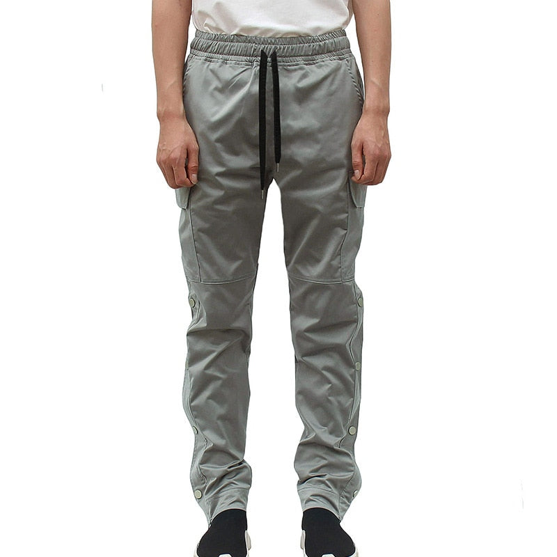 Straight Legging Popper Pants