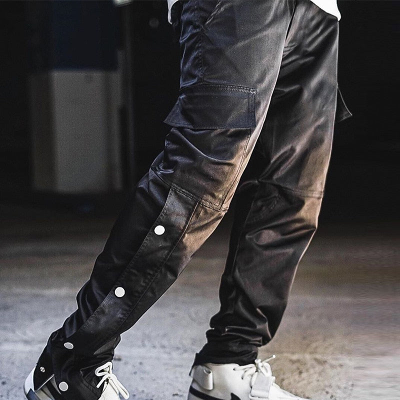 Straight Legging Popper Pants