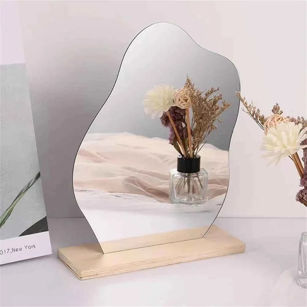 Irregular Acrylic Wavy Mirror
