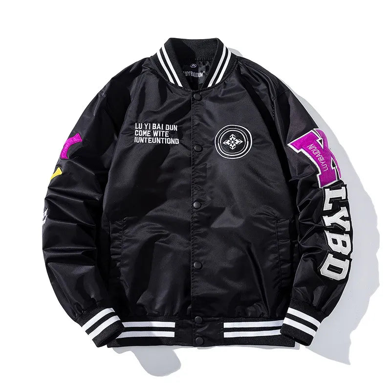 K.LYBD Stripe Hooded Jacket