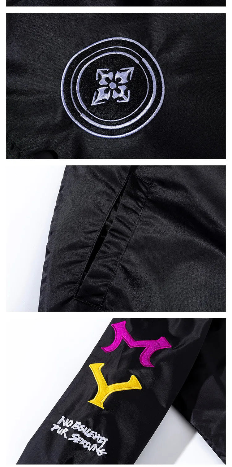 K.LYBD Stripe Hooded Jacket