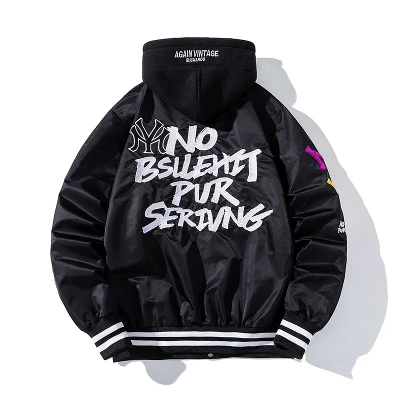 K.LYBD Stripe Hooded Jacket