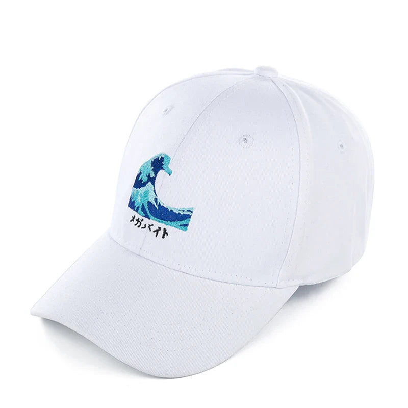 Aesthetic Ocean Waves Cap