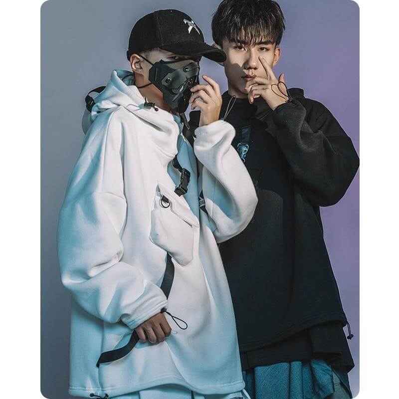 HOODIE TECHWEAR "Senrai" Oversize Techwear Hoodie