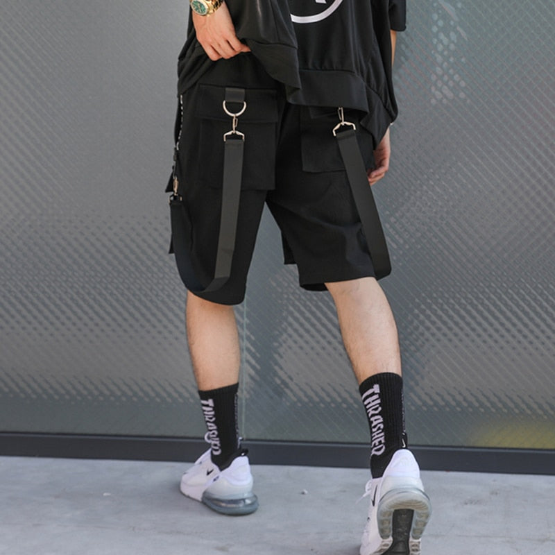 Black Bermuda 'Origin' Shorts