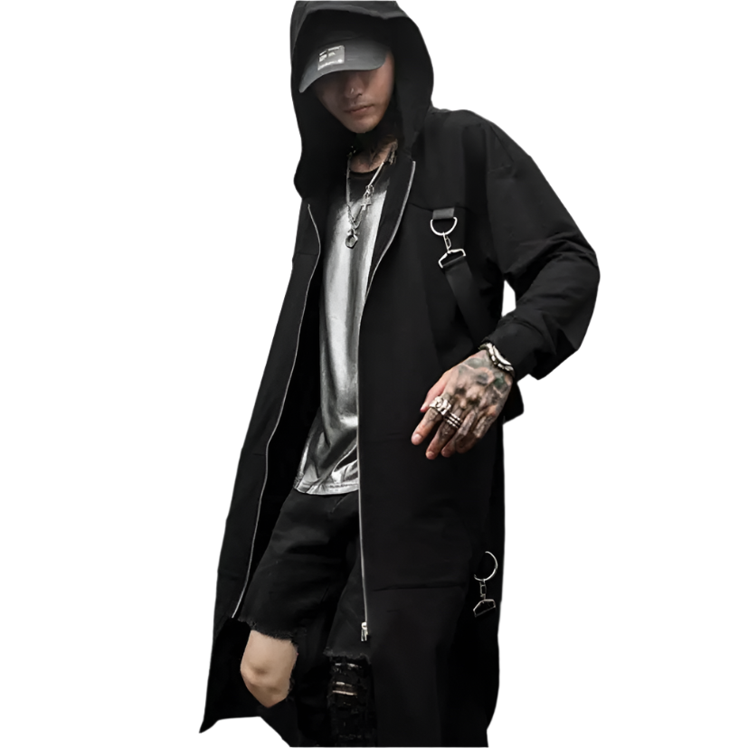 Dark Punk Long Coat