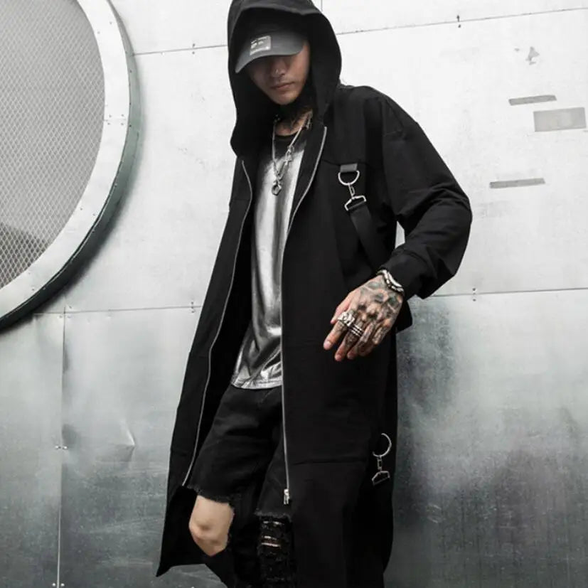Dark Punk Long Coat