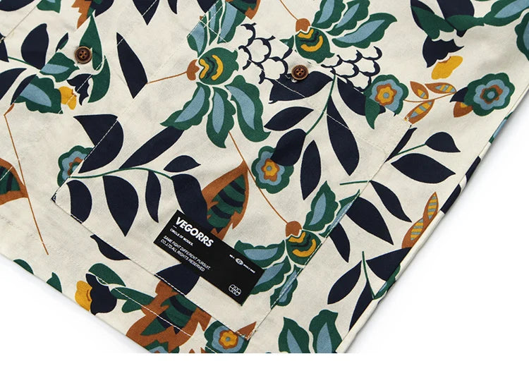 Colorful Floral Art Short Sleeves T-Shirt