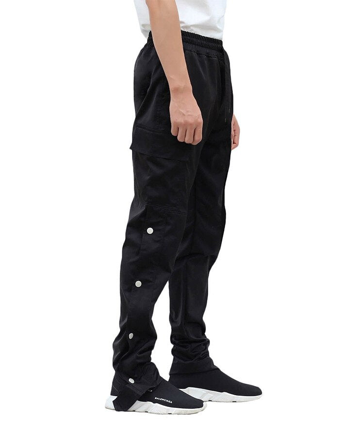 Straight Legging Popper Pants