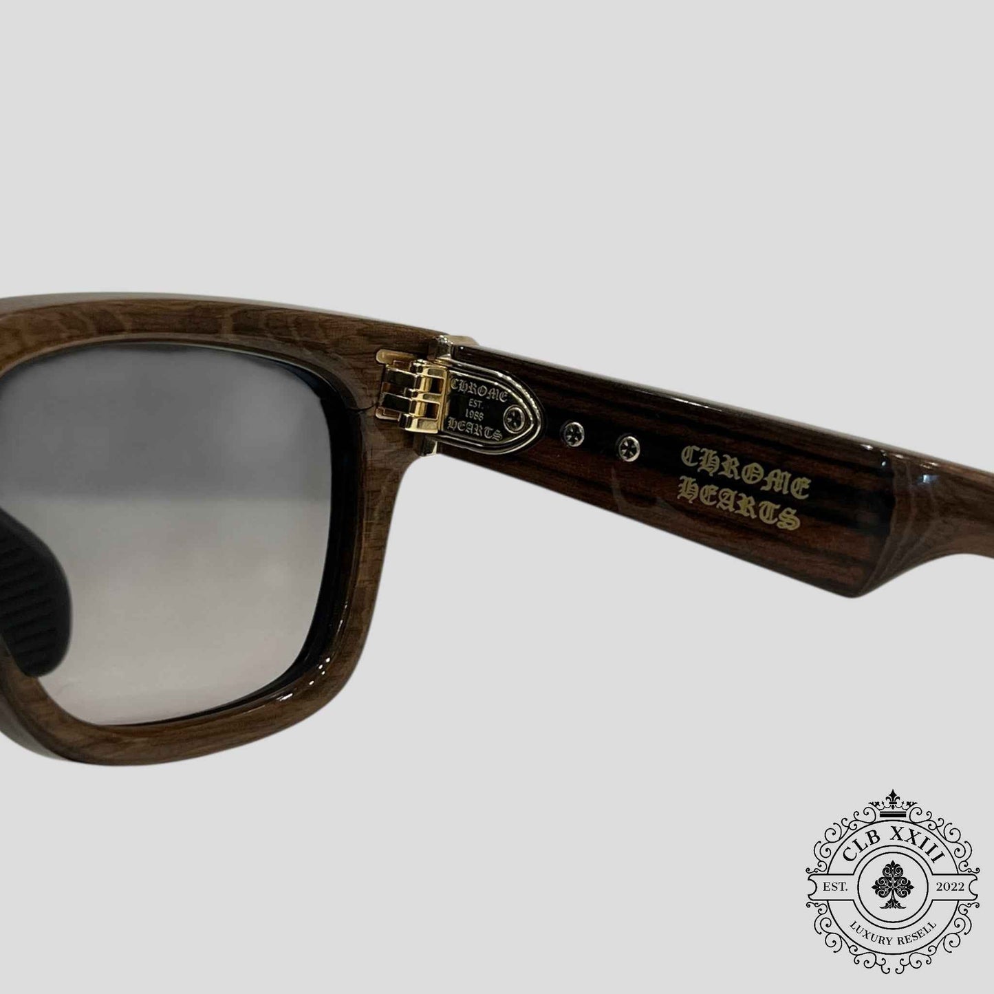 Chrome Hearts Lilith Wooden Framed Sunglasses