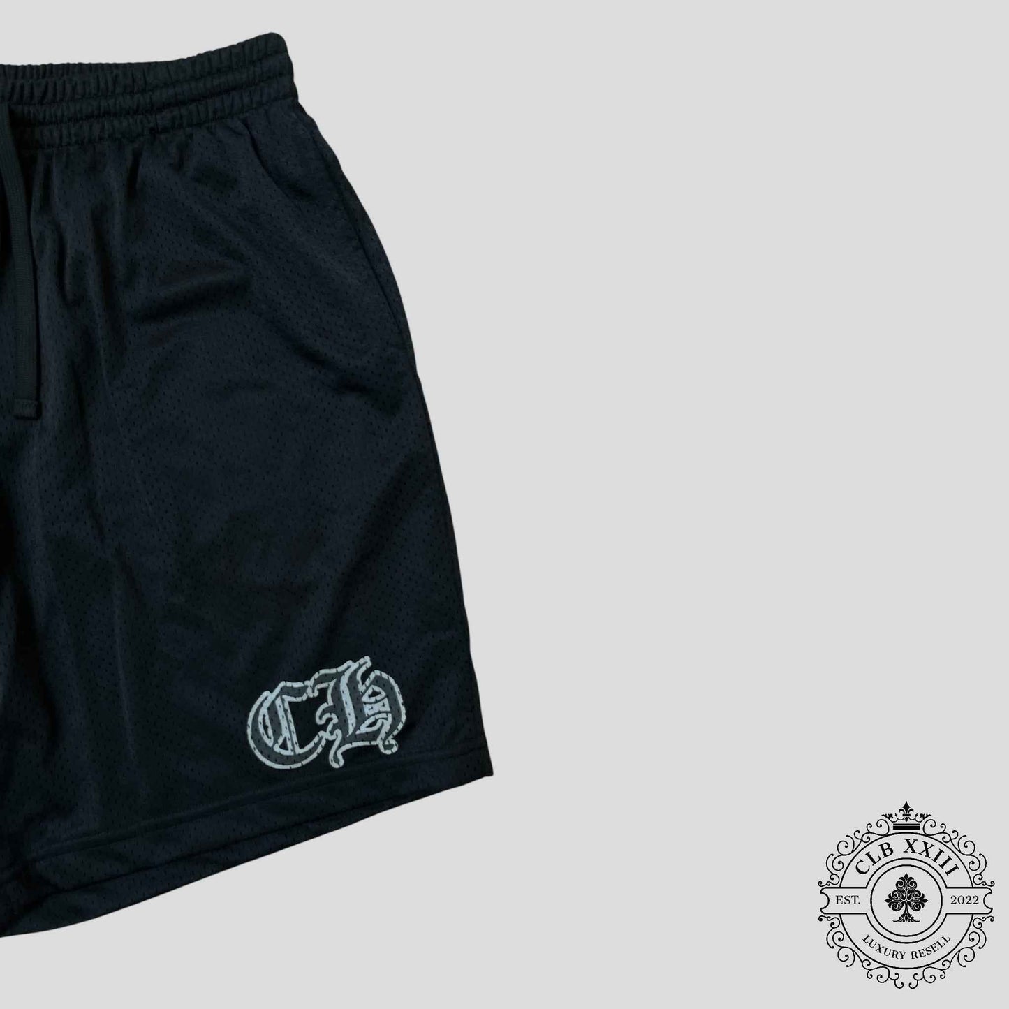 Chrome Hearts Mesh Shorts in Black