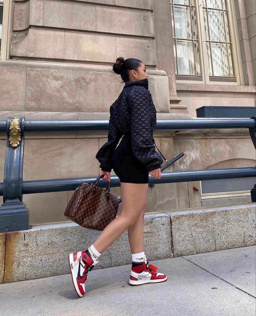 Custom Air Jordan 1 OFF-White Chicago Sneakers SneakerNational