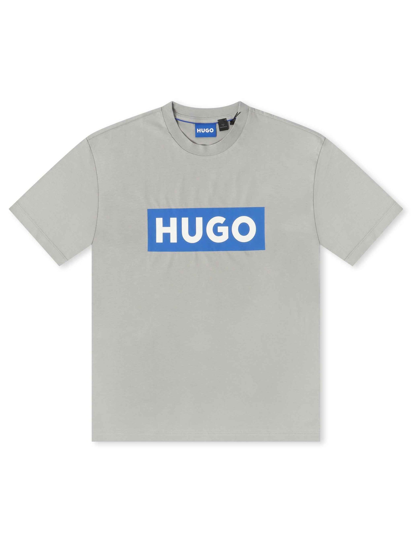 Hugo Nico Tee - Grey/Blue