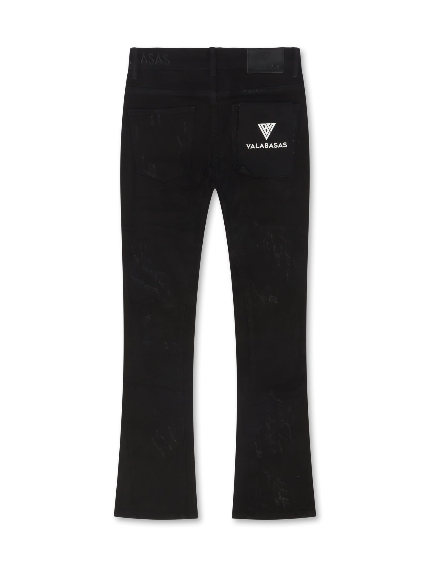 Valabasas Vin Stacked Denim - Jet Black