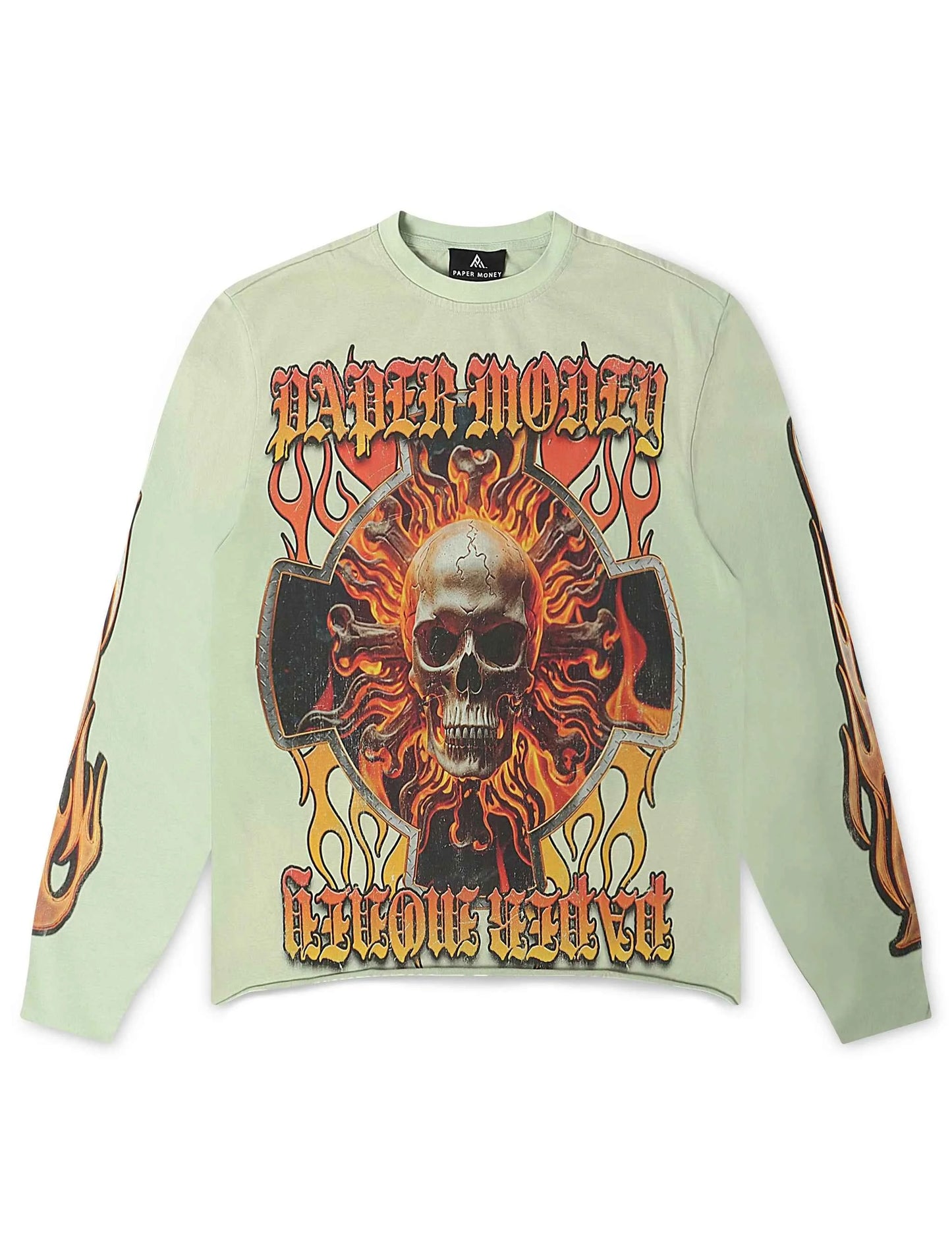 Paper Money Hellride Long Sleeve - Washed Sage
