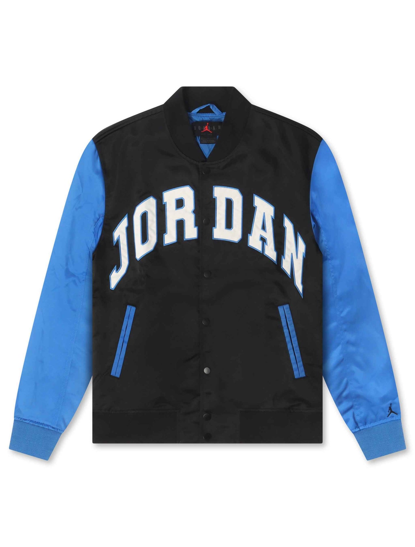 Air Jordan Mens Collegiate Varsity Jacket - Black/Sport Blue