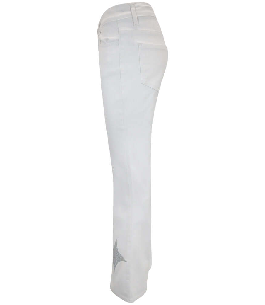 Designing Hollywood X Madison Maison™ Denim with Silver Glitter Star