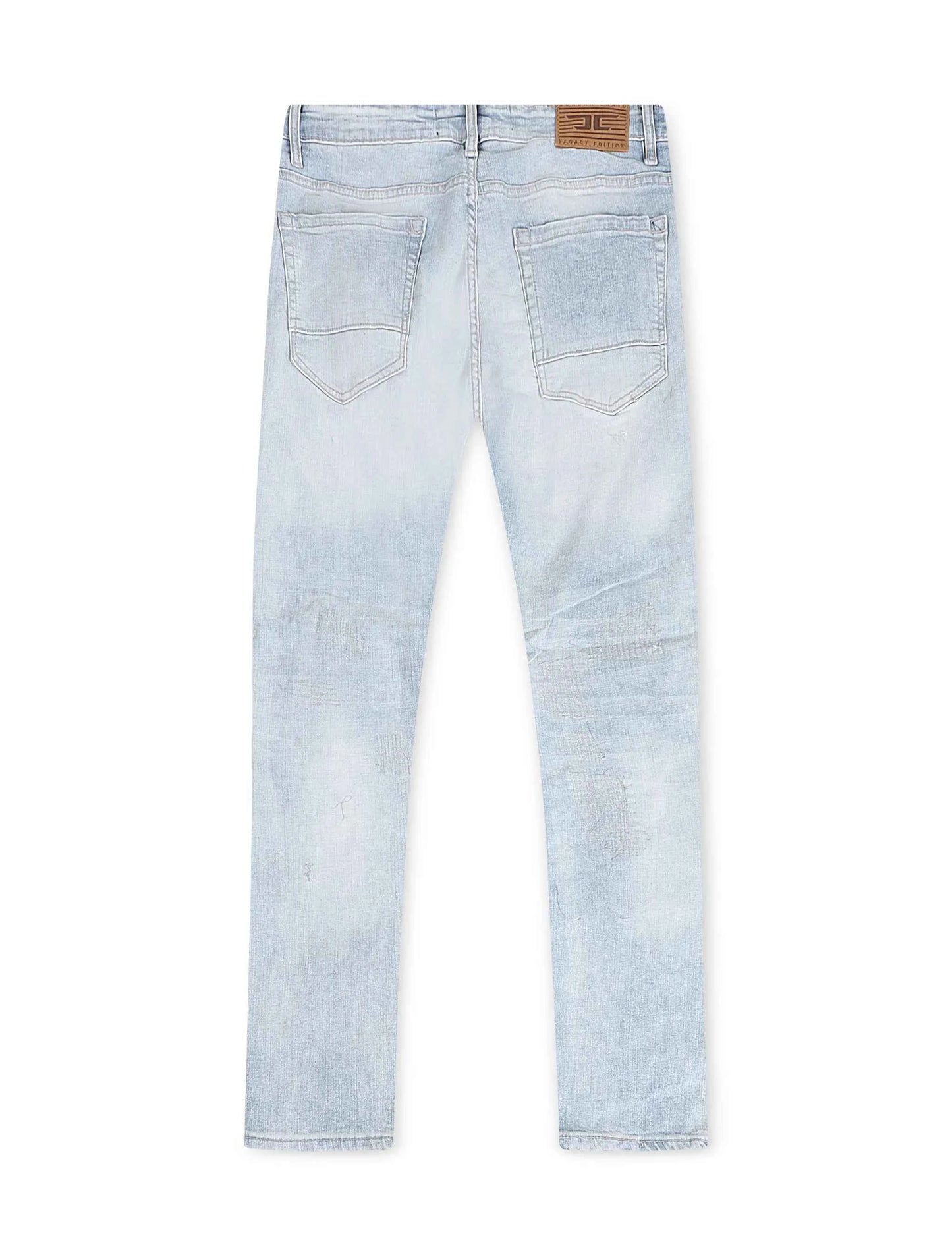 Jordan Craig Rip and Repair Ross Fit Jeans - Ice Blue