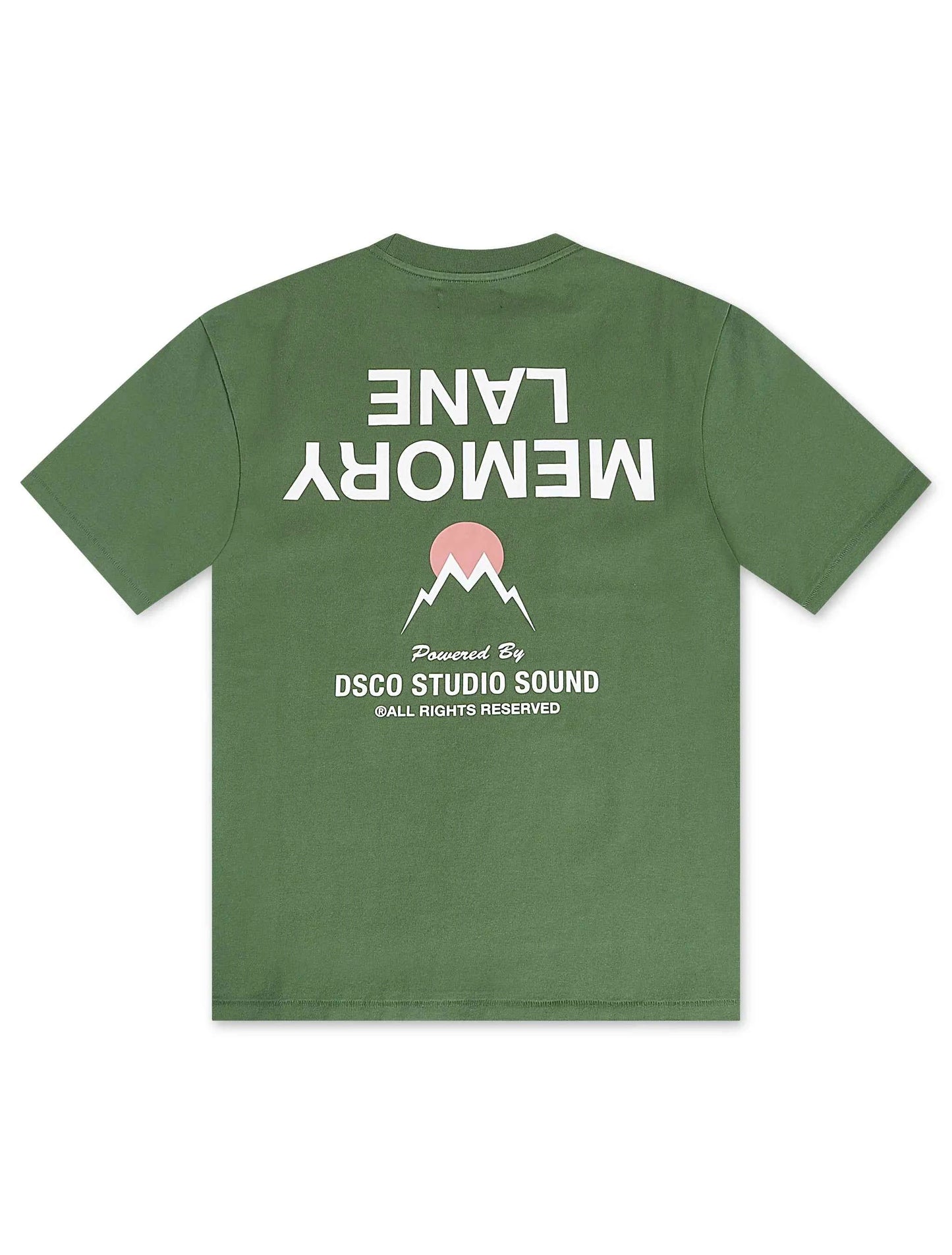 Memory Lane Core Flip Tee - Moss